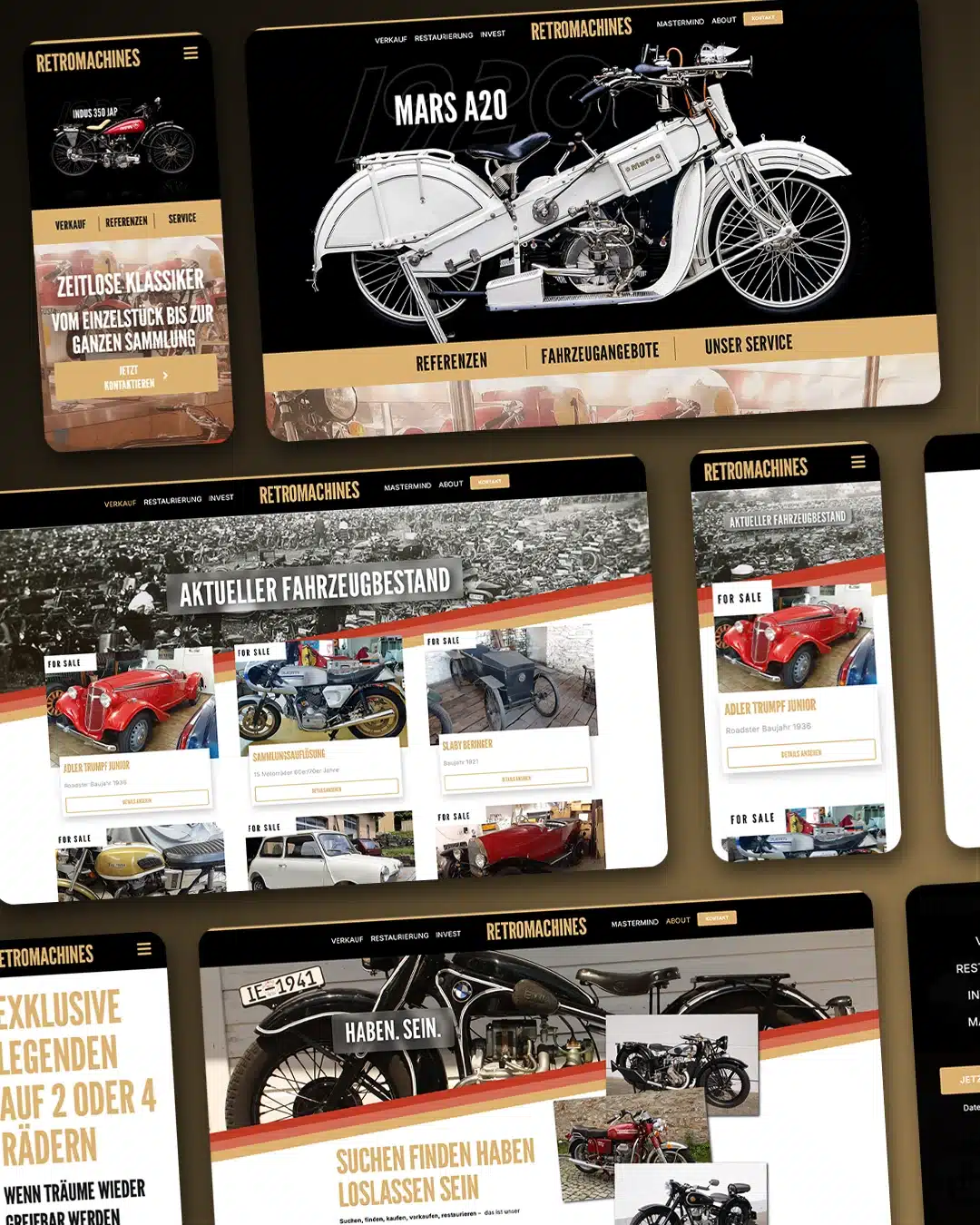 RETROMACHINES Oltimerhandel