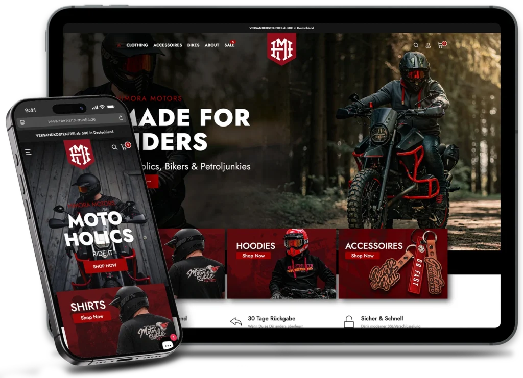 Onlineshop von Himora Motors