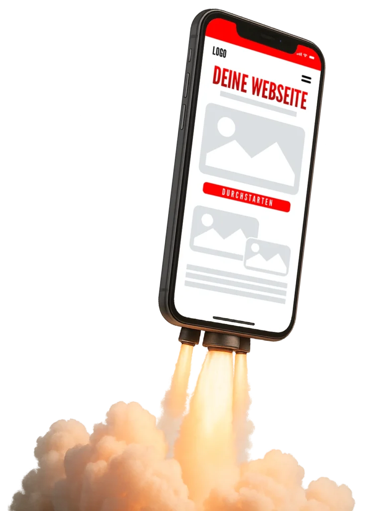 Iphone mit Webseite startet durch